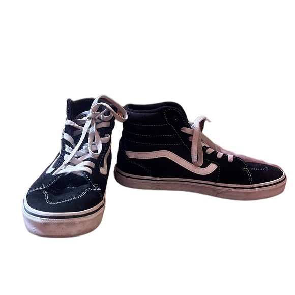 ❌SOLD❌ Vans Off The Wall Suede Hi Top - Picture 5 of 10